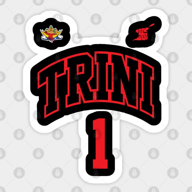 TRINI #1 Sticker by TRINI 1962